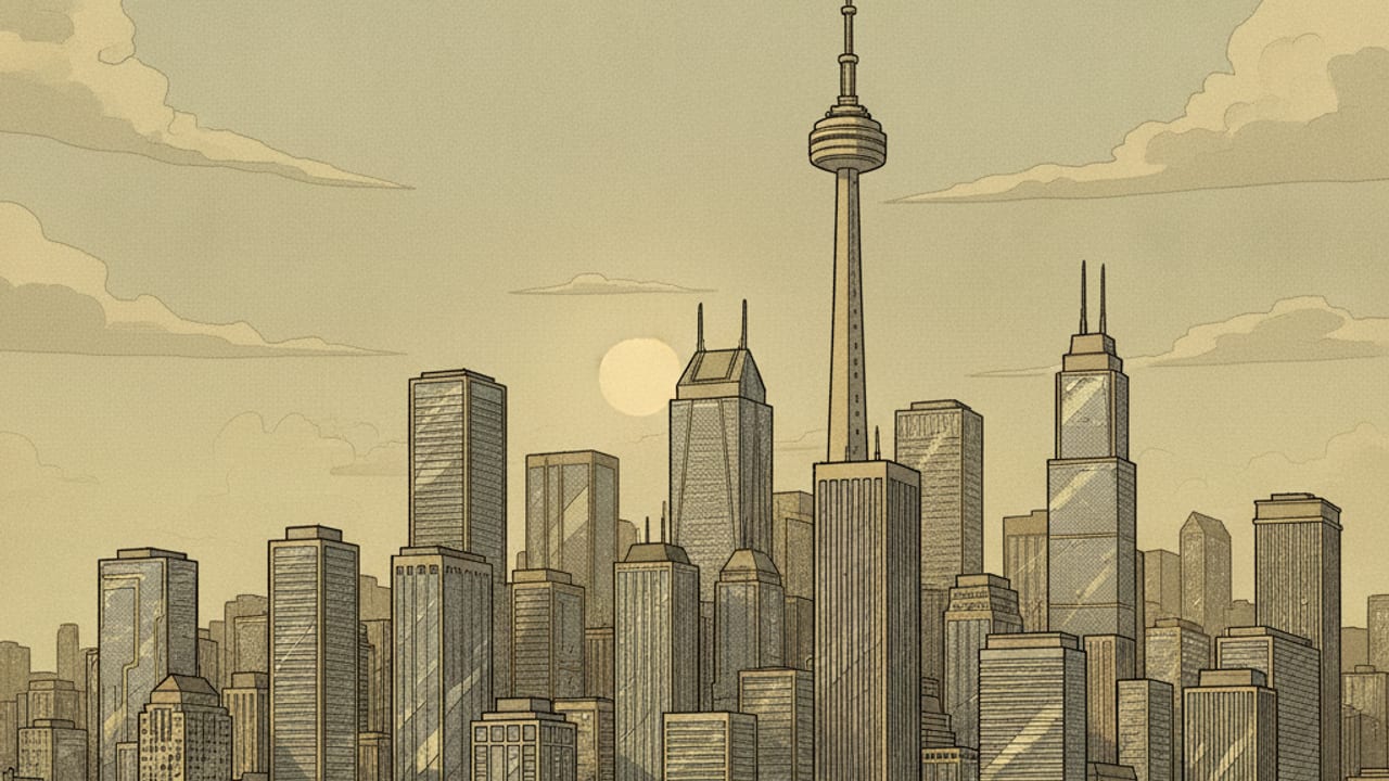 Cel-shaded illustration of Little Rock
