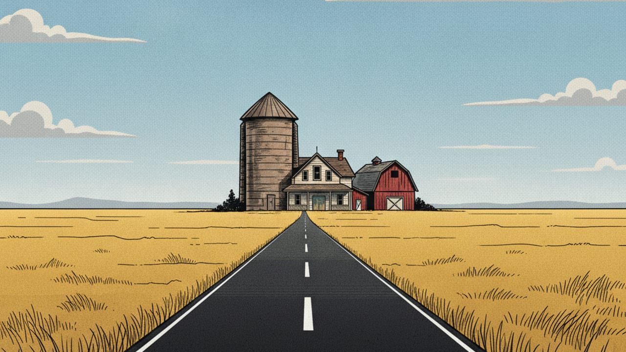 Cel-shaded illustration of Elkwater