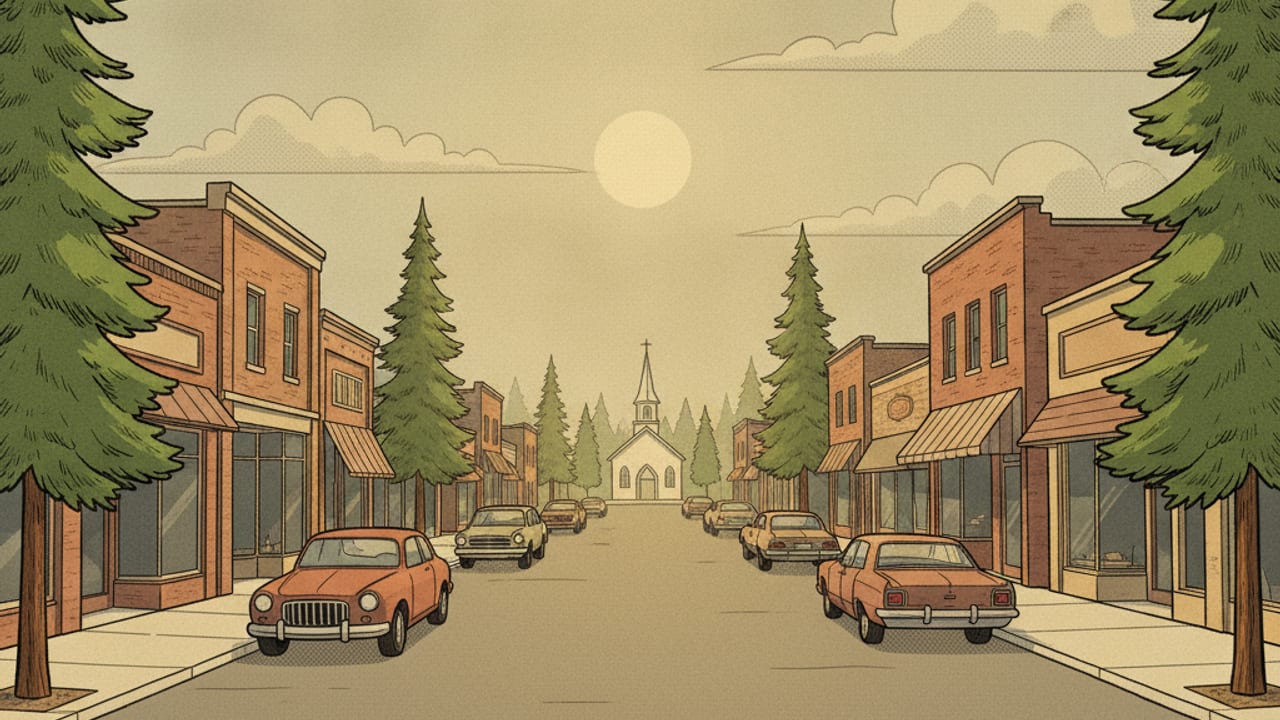 Cel-shaded illustration of Camrose